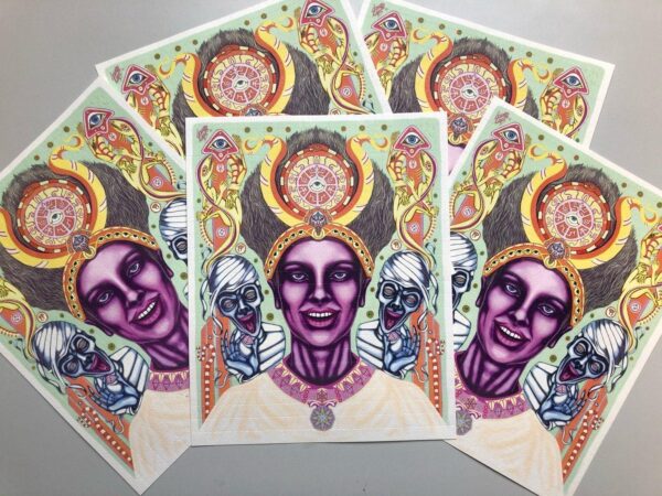 1cP-LSD 150mcg Art Design Blotters for Sale